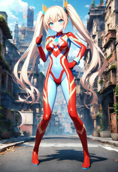 Ultragirl XL / Ultraman girl for SDXL/PDXL/ILXL - v1.1-Animagine