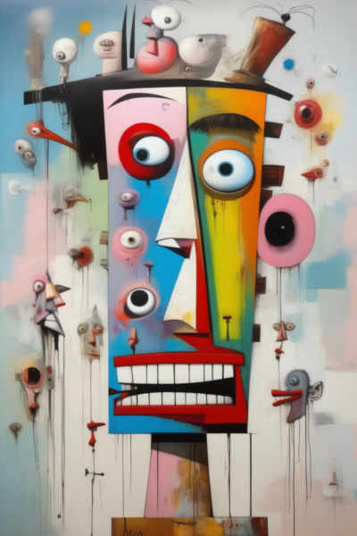 George Condo Style - SD XL