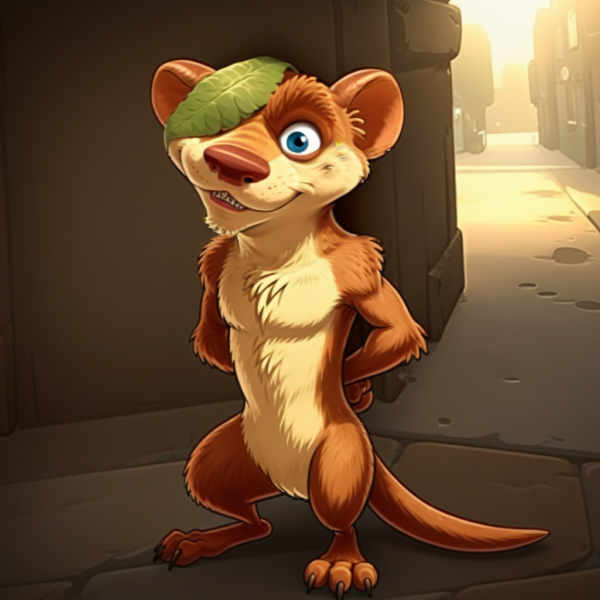 buck the weasel ( ice age ) - V2