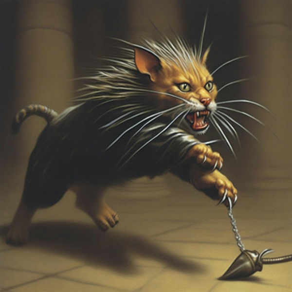 Fantasy Card Art XL - Cats - V1