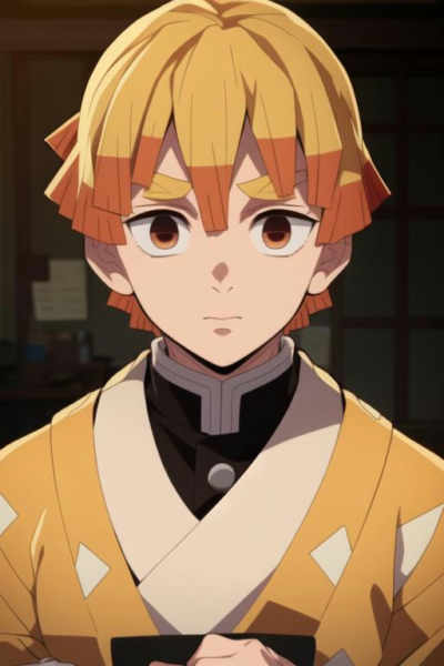 Zenitsu Agatsuma | Kimetsu no Yaiba / Demon Slayer - sd1-v1.0