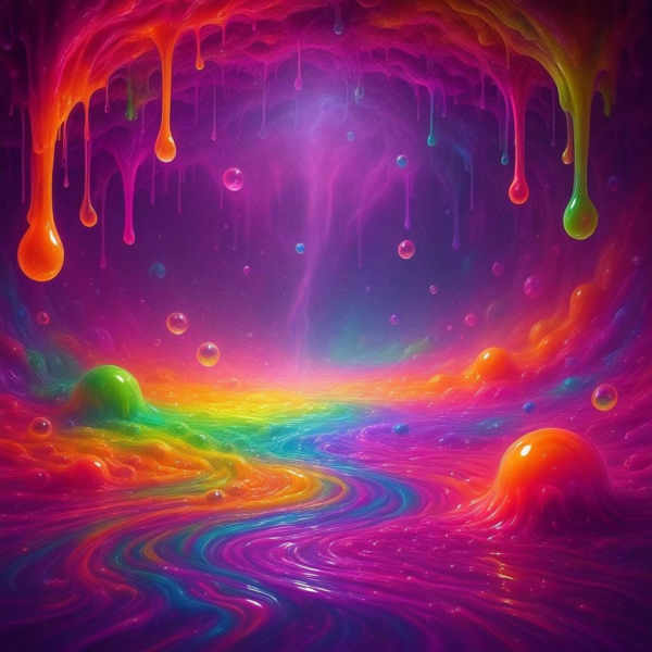 Super Rainbow Slime - SDXL - V1