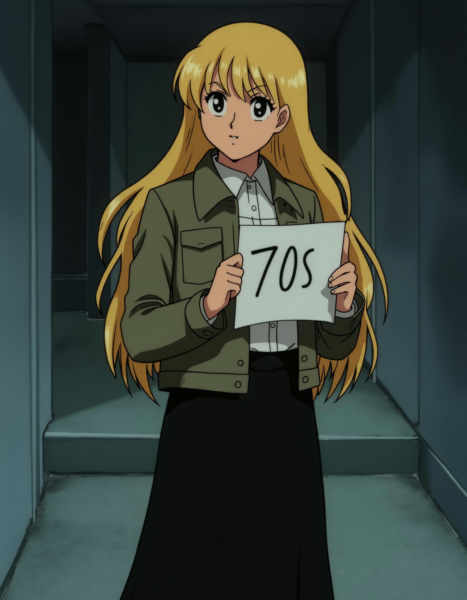 70s Retro Anime Style - v1.0 Flux