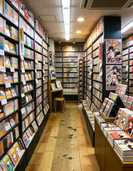 Japanese manga bookstore - v1.0