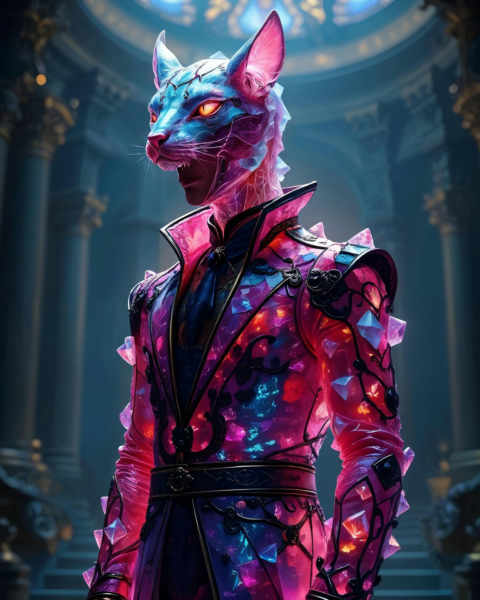 Bestiaire de Cristal: The Amethyst Prowler - The Amethyst Prowler