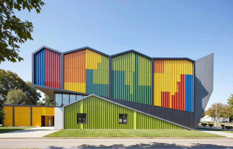 Yu_Colorful Geometric Architecture Effect Lora_flux.1 - v1.0