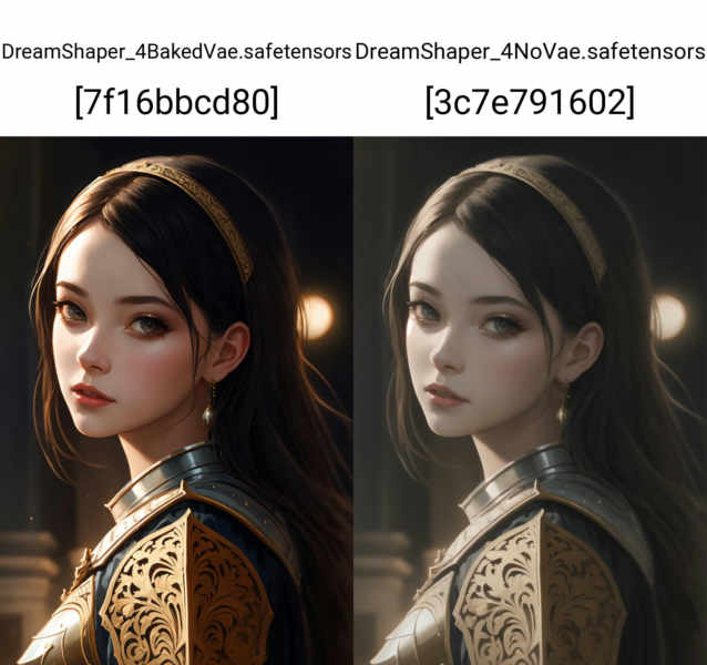 DreamShaper - 4 no vae