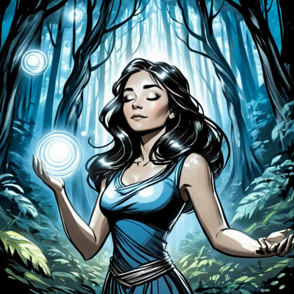 Azure Sketch Illustration - SDXL