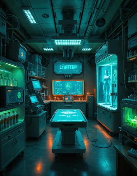 futuristic laboratory - v1.0