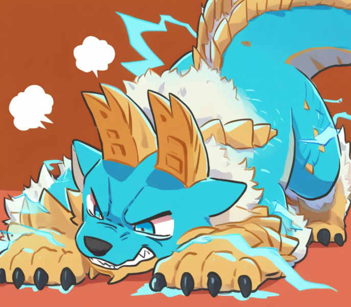 Zinogre SDXL - Noob v1.0