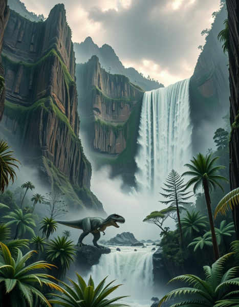 prehistoric waterfall - v1.0