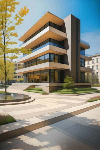 JJ's Drawing- Architecture Sketch - SD1.5 v1