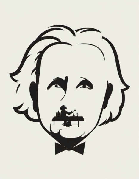 Negative space storytelling - Noma Bar Style - SDXL 1.0