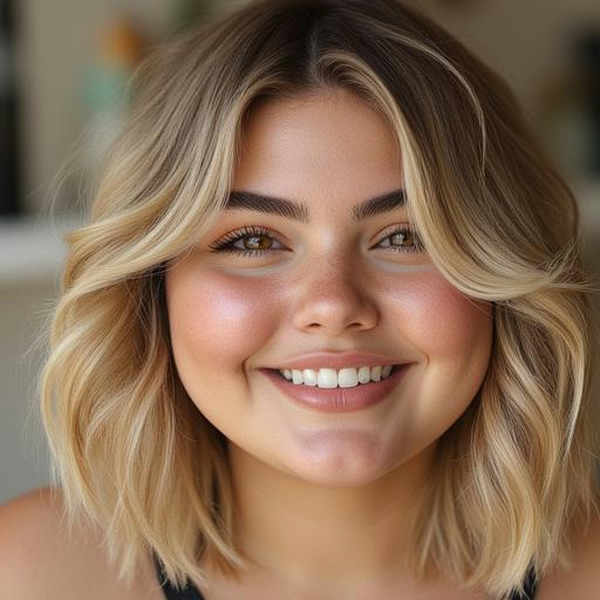 Round chubby face, perfect imperfection for FLUX - V1