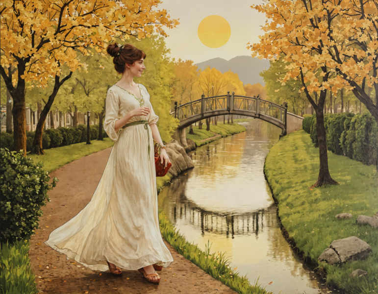 Lora flux art nouveau - v0.5