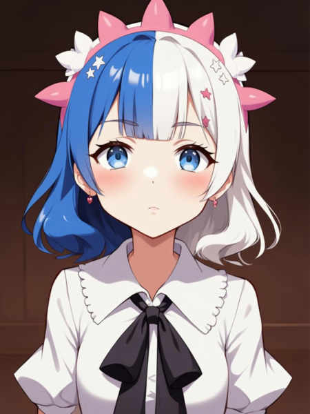 Split-Color Hair | Two-Tone Hair - v0.1-Flux