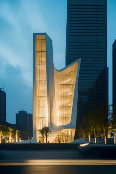 JJ's Building style - Curvy Architecture - SD1.5 v1