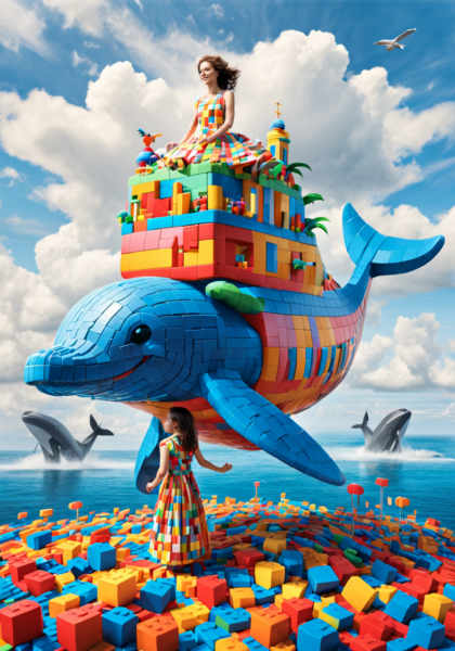 world morph helper collection - lego/colored blocks