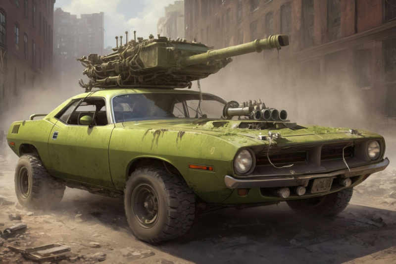 1970 Plymouth Barracuda - SDXL v1.0