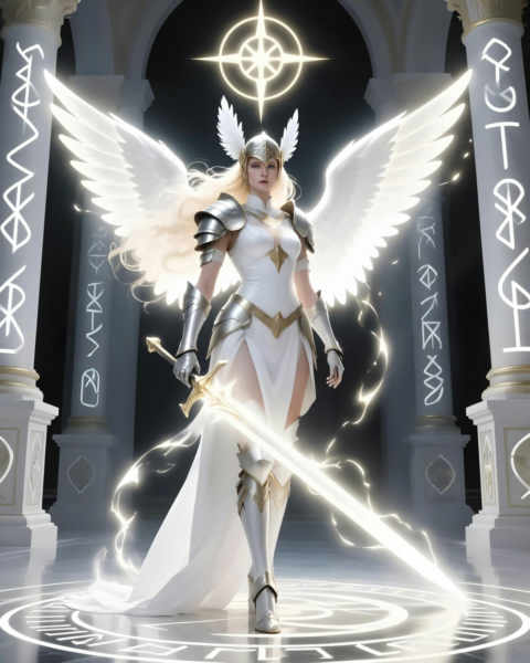 Valkyries of Radiant Oaths: Serenyra, Winged Flame of Grace - Serenyra,Winged Flame
