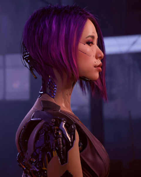 Songbird SoMi Cyberpunk 2077 character Lora - SDXL