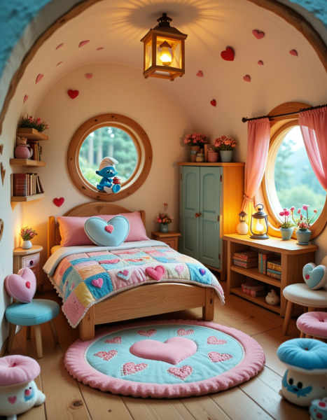 bedroom of Smurfette - v1.0