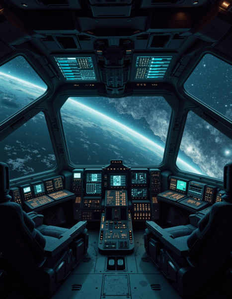 NasaPunk - cool sci-fi interiors - v1.0