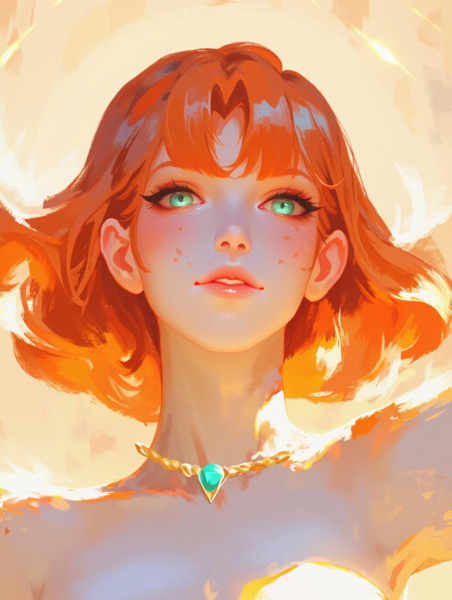 Stylized Anime art style with textured brushwork | Flux.D | HiDream - Flux v2.0