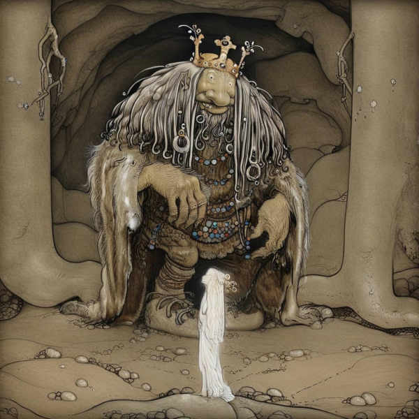 John Bauer Style - Swedish painter and illustrator - SDXL v1.0