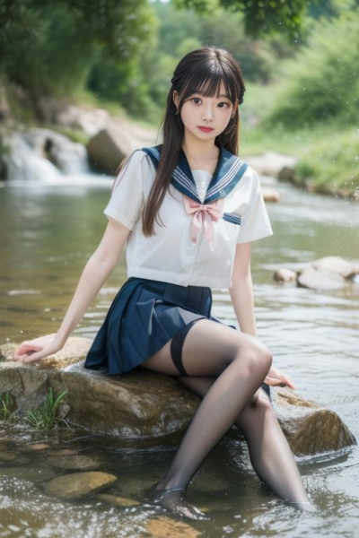 serafuku and water - v1.0