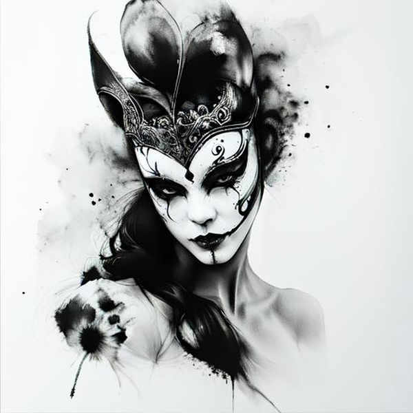 Zen Ink Wash Sumi-e - SD1