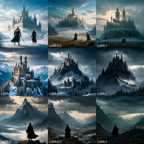 Lord of The Rings Landscapes (SDXL) - v1.0