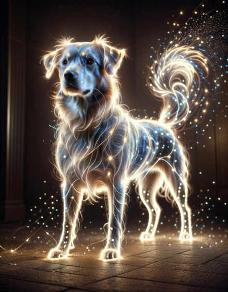 Glowing and Light Particles - SD3.5/Flux/SDXL/Pony - V1 SDXL