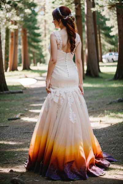Sunset Dipped Wedding Dress - v1.0