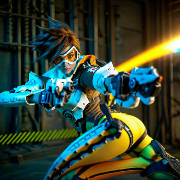 Tracer - Overwatch - Realistic Flux1.D &SDXL - v1.0 SDXL