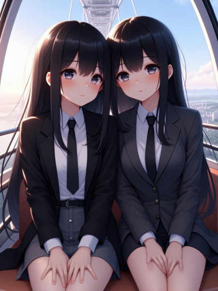 girl like ferris wheel - FLUX