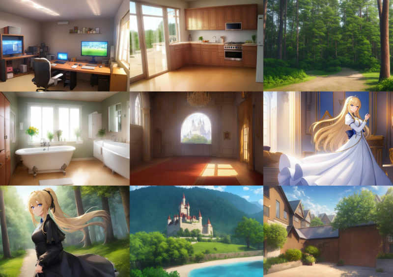 Better Anime Backgrounds - SD 1.5 V1