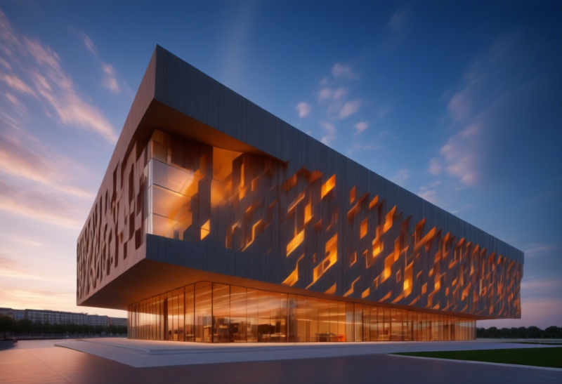 Brutalist Luxury Commercial (Buildings) (SDXL) (AD) - v1.0