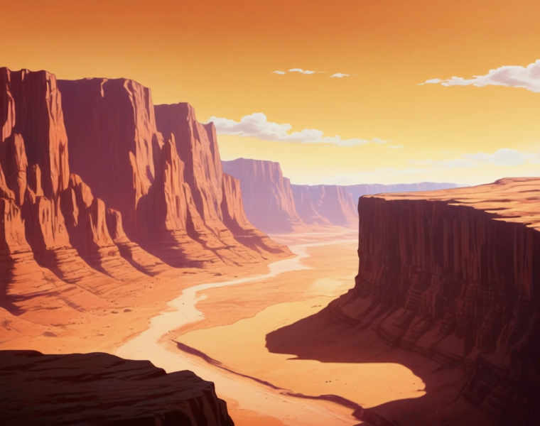 Dragonball Z Desert Background (Landscape) (SDXL) (AD) - v1.0