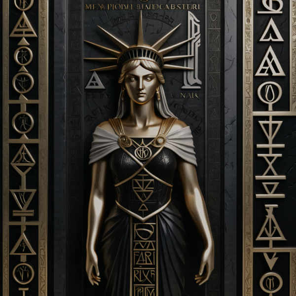 Mysterious Text, Hieroglyphs & Runes - V1