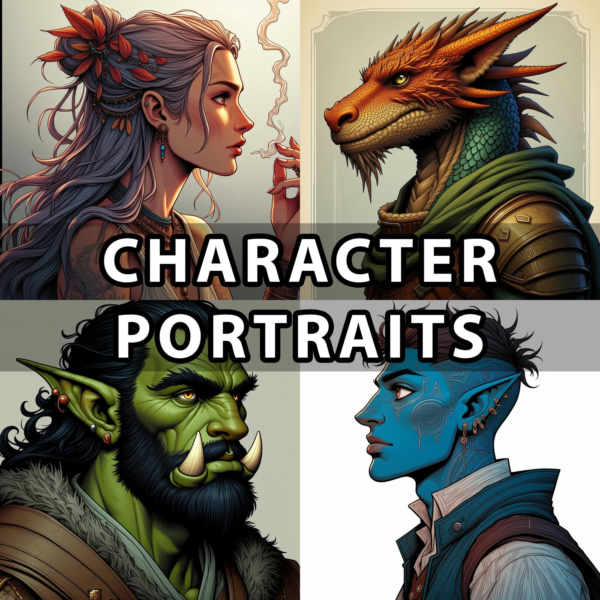 DND NPC Character Portrait Lora (Pen and Paper) - v1.0