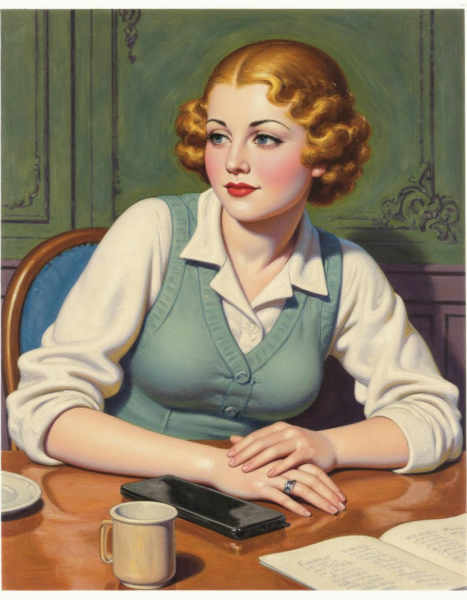 1930's Pin up - Enoch Bolles Style - Flux1-Dev