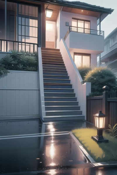 building - second floor entrance - SD 1.5