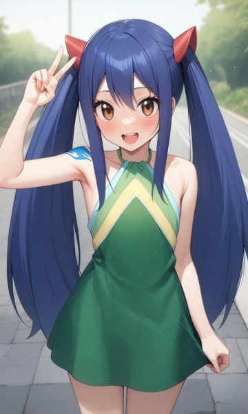 Wendy Marvell - (Fairy Tail) XL / Pony - XL