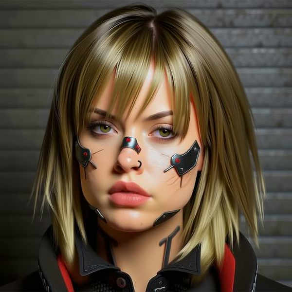 My V from Cyberpunk (photorealistic) - v1
