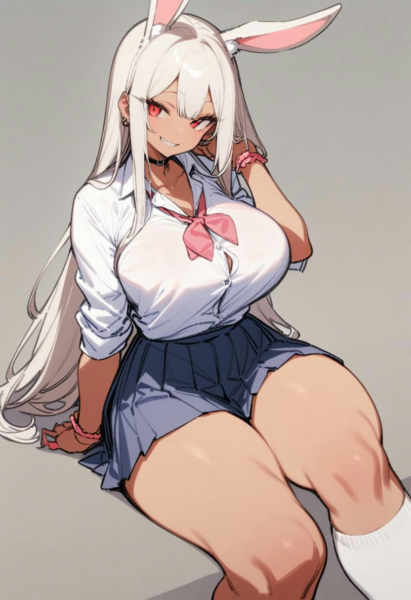 Gyaru Rabbit Girl - SD XL PD IL - SDXL