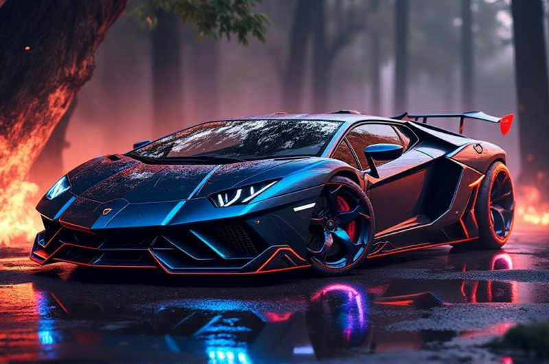 C_Lamborghini Rendering_Scenario-Based Sports Car - v1.0