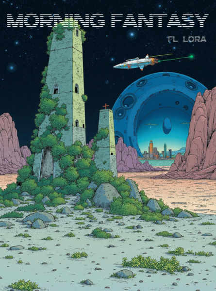 Illustration Healing Wind Science Fiction World Adventure - v1.0