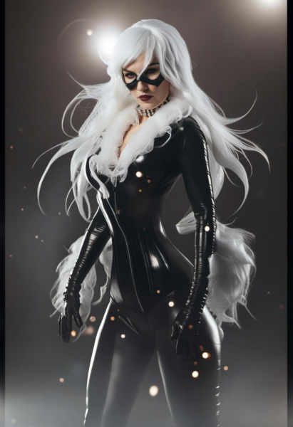 Black Cat / Felicia Hardy - Flux1.D & SDXL Realistic & Comics - v1.0 SDXL