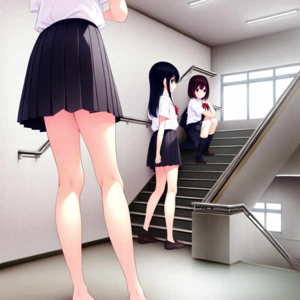 School Stairs ( ) | IL Animagine - Animagine